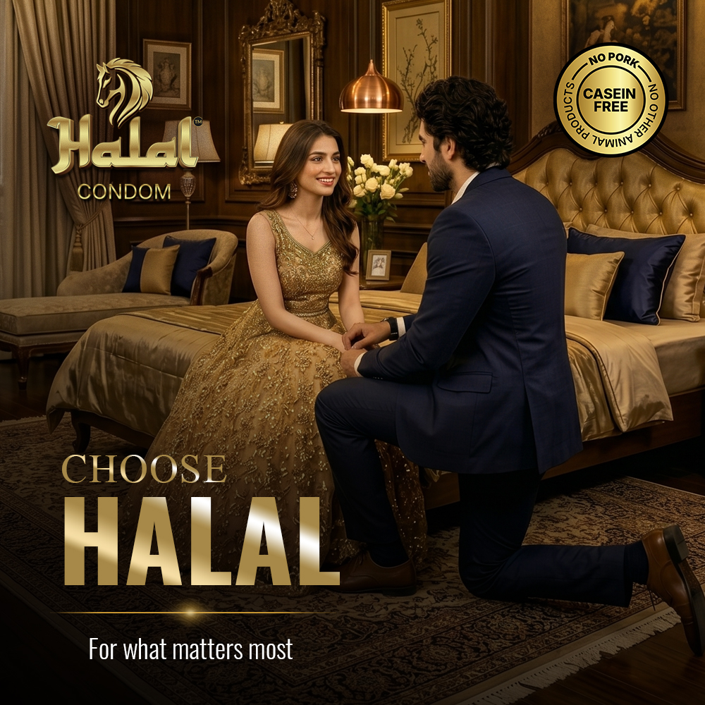 Halal Condoms Choose Halal campaign artwork